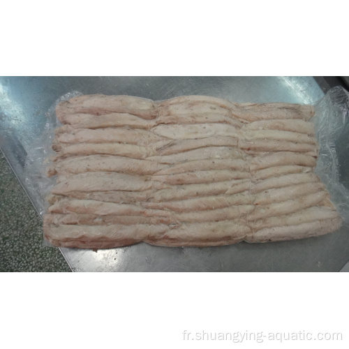 Longe de poisson de thon skipjack congelé de meilleure qualité